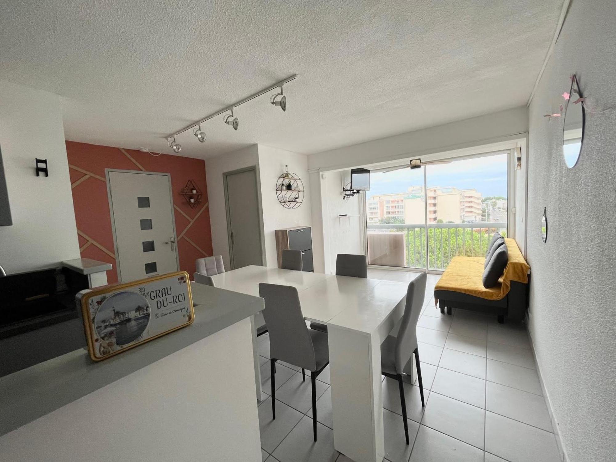 Appartement Devant La Mer + Parking Le Grau-du-Roi Exterior photo